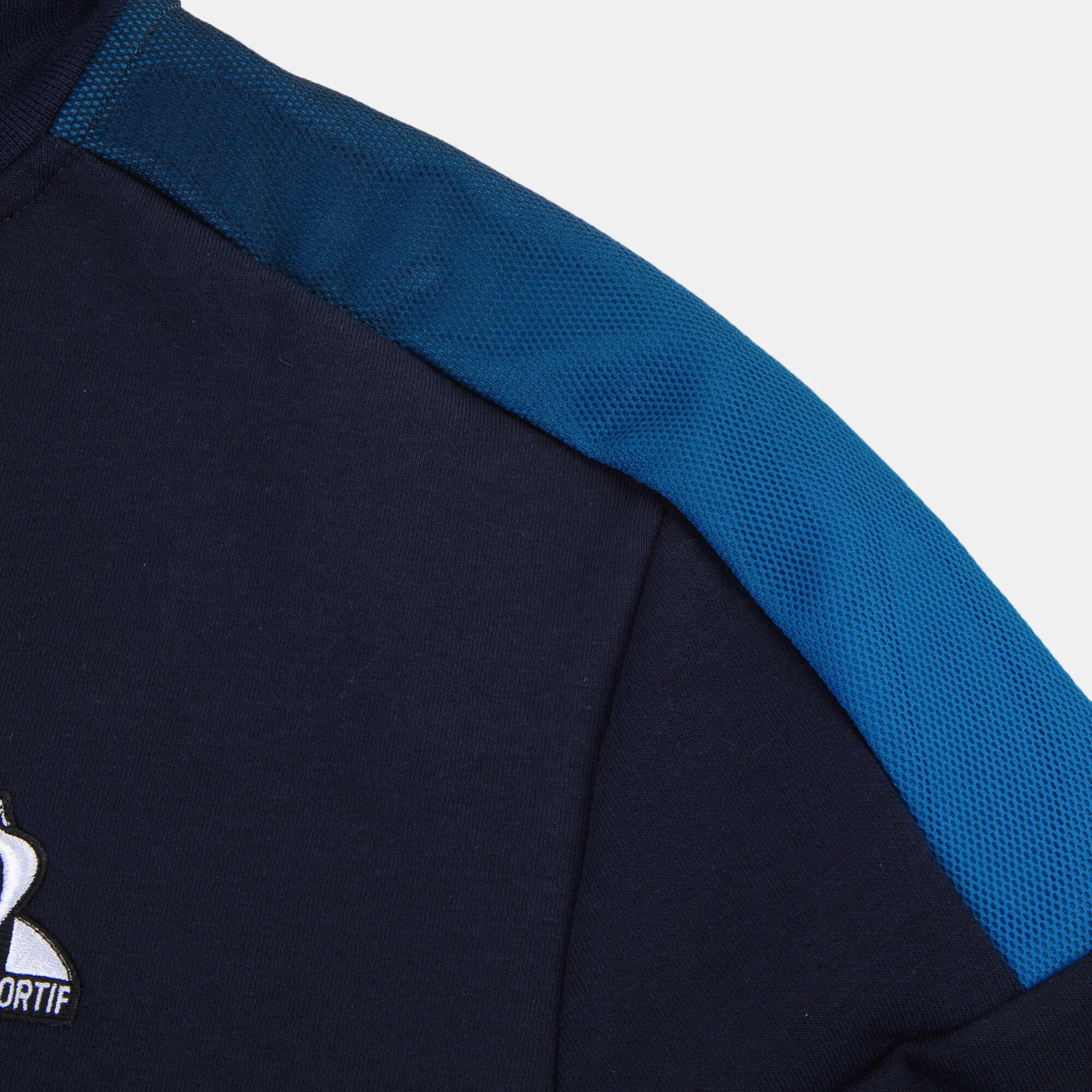 Felpa Uomo Le Coq Sportif Heritage Blu Marine 7/7