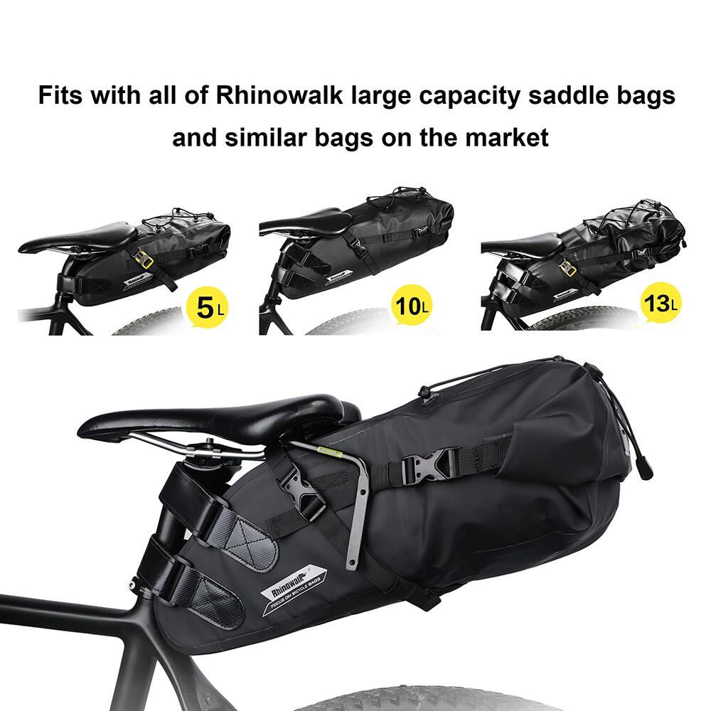 Multifunktionaler Satteltaschen-Stabilisator - Schwarz 3/5