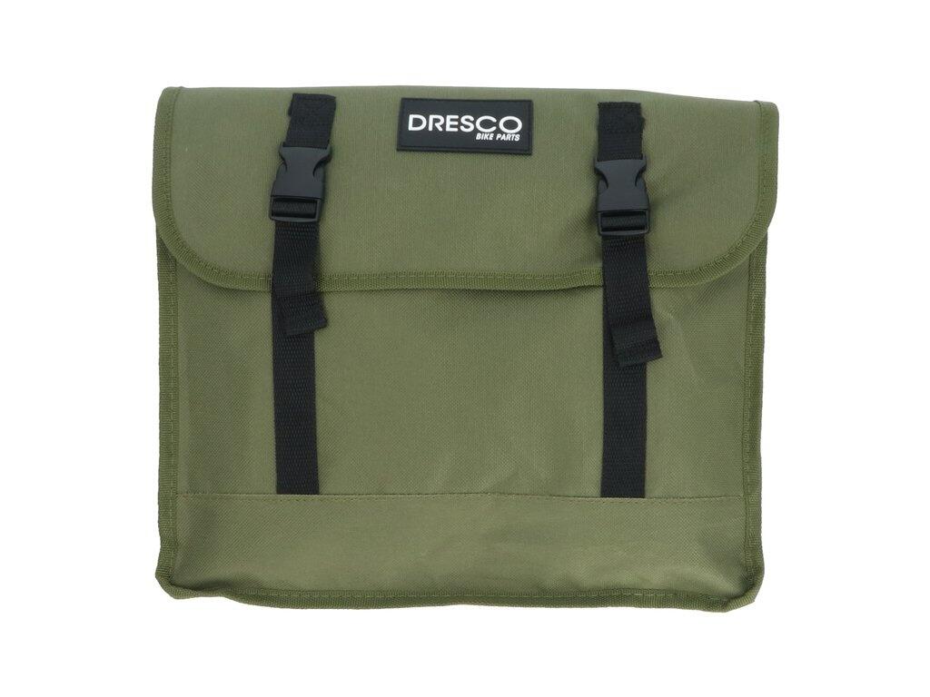 Dresco Dubbele Fietstas Basic - 30 Liter - Groen 2/3