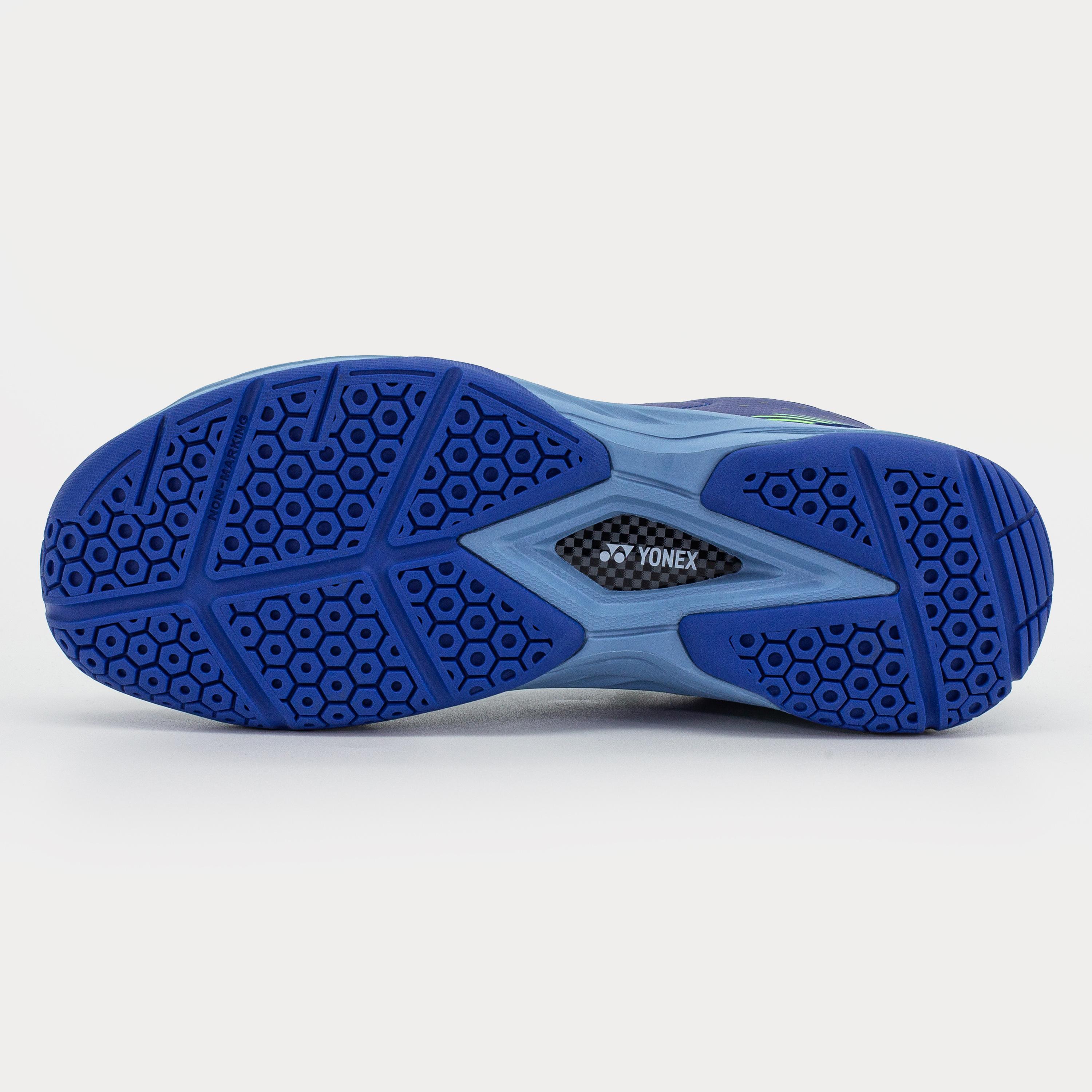 MEN BADMINTON SHOES HEXIS SODALITE BLUE/GREEN FLASH