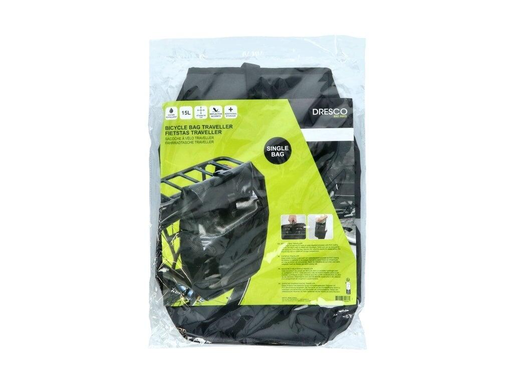 Dresco Enkele Fietstas Traveller - 15 Liter - Zwart 6/6