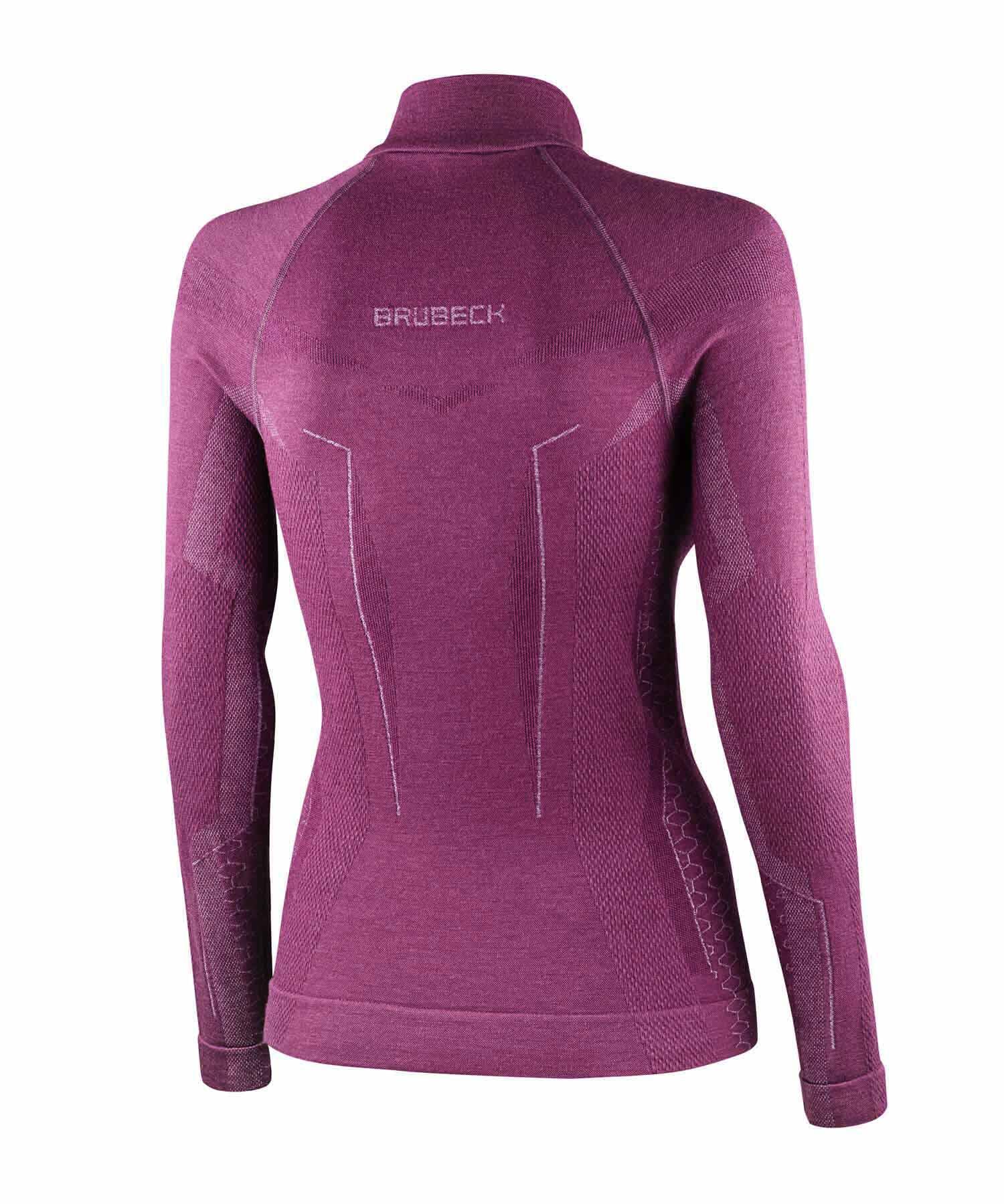Bluza damska z krótkim ekspresem wełniana Brubeck EXTREME MERINO 4/7