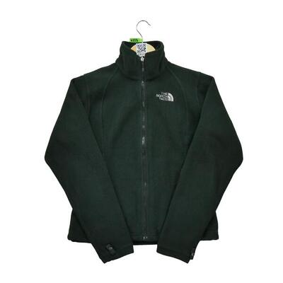 Segunda Vida - Chaqueta de Forro Polar Negra para Mujer - Muy Bueno