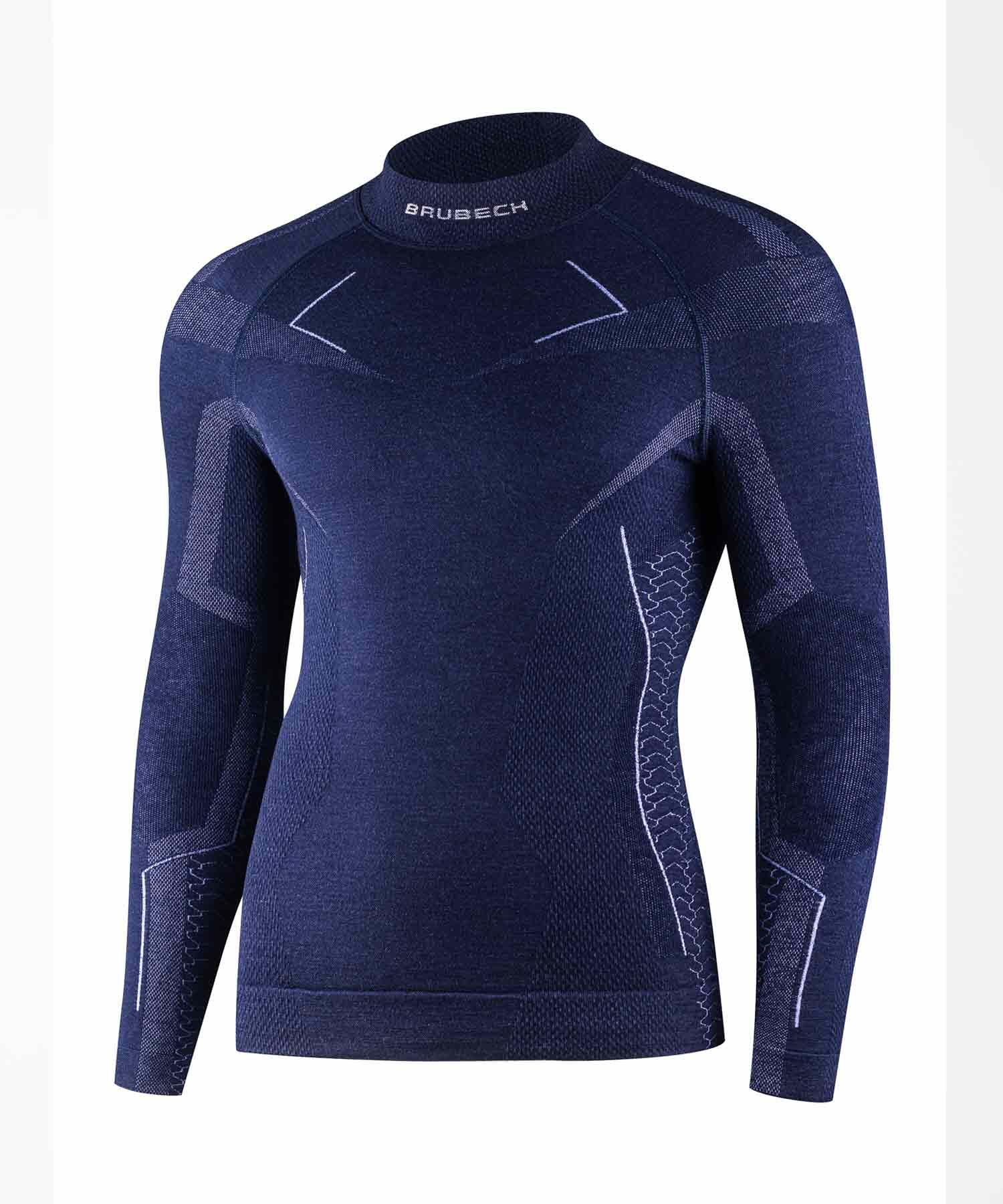 Bluza męska wełniana Brubeck EXTREME MERINO 3/5