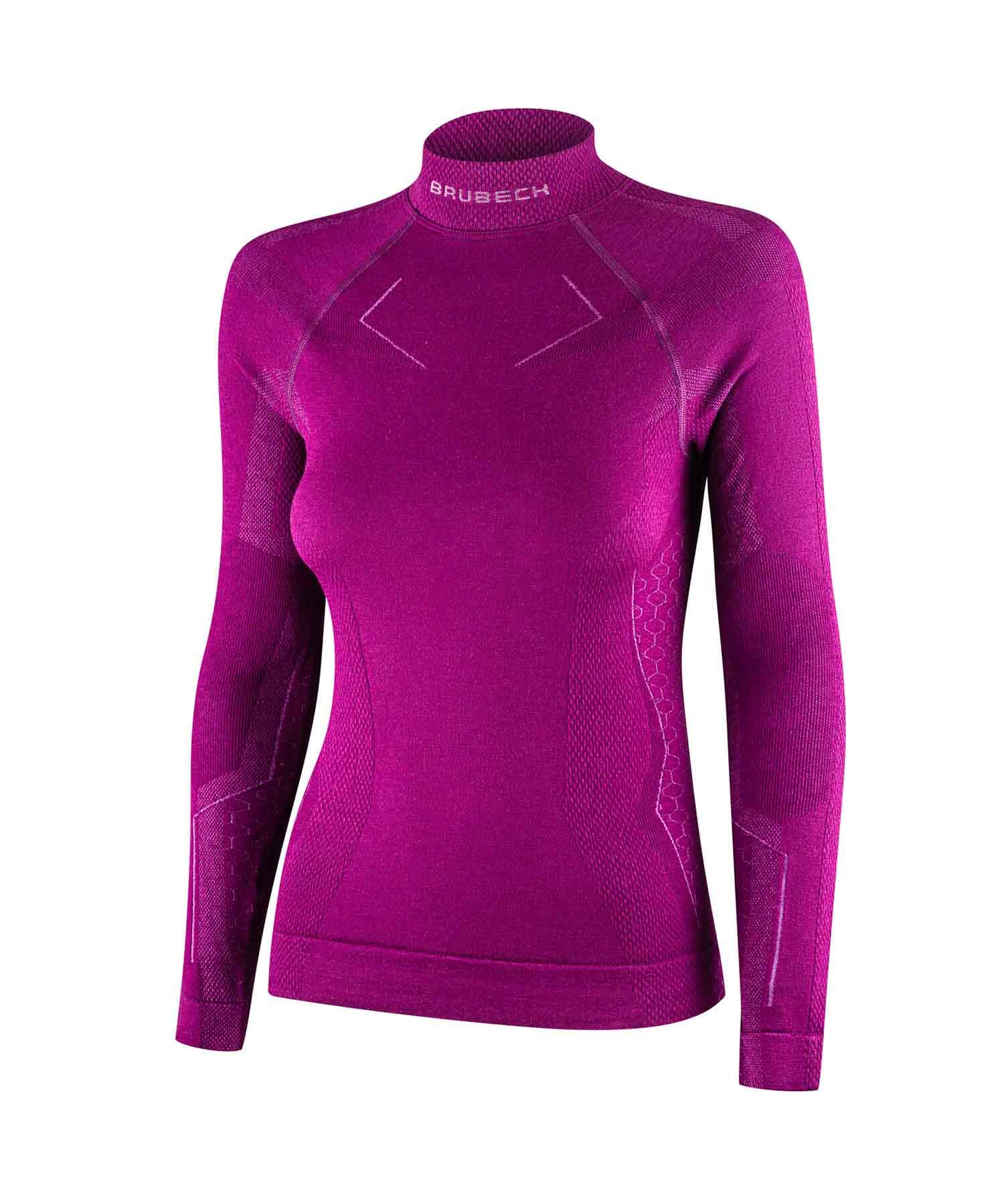 Bluza damska wełniana Brubeck EXTREME MERINO 3/5