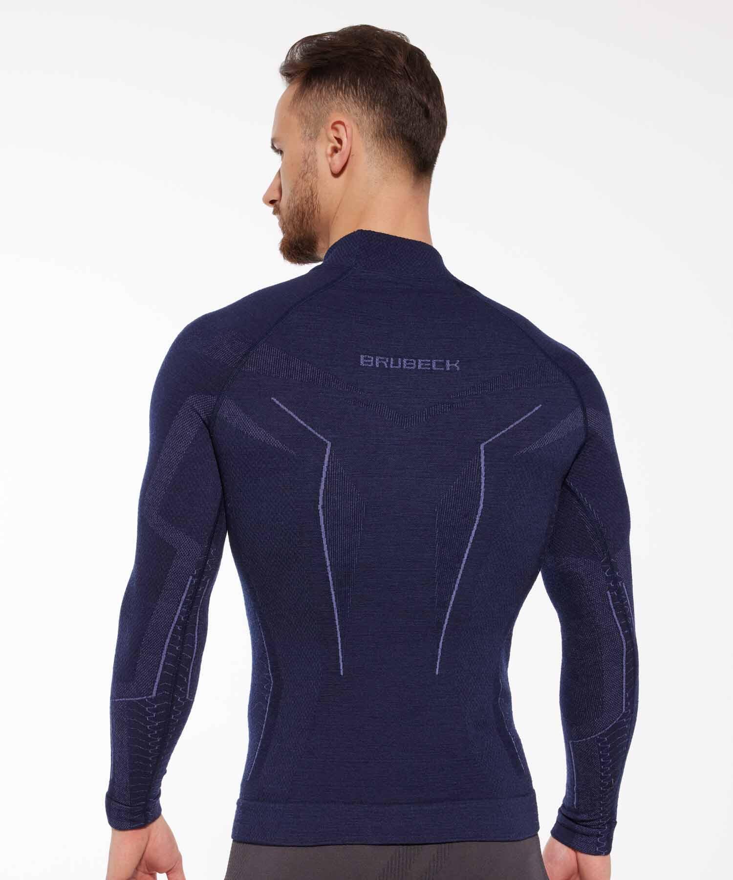 Bluza męska wełniana Brubeck EXTREME MERINO 2/5