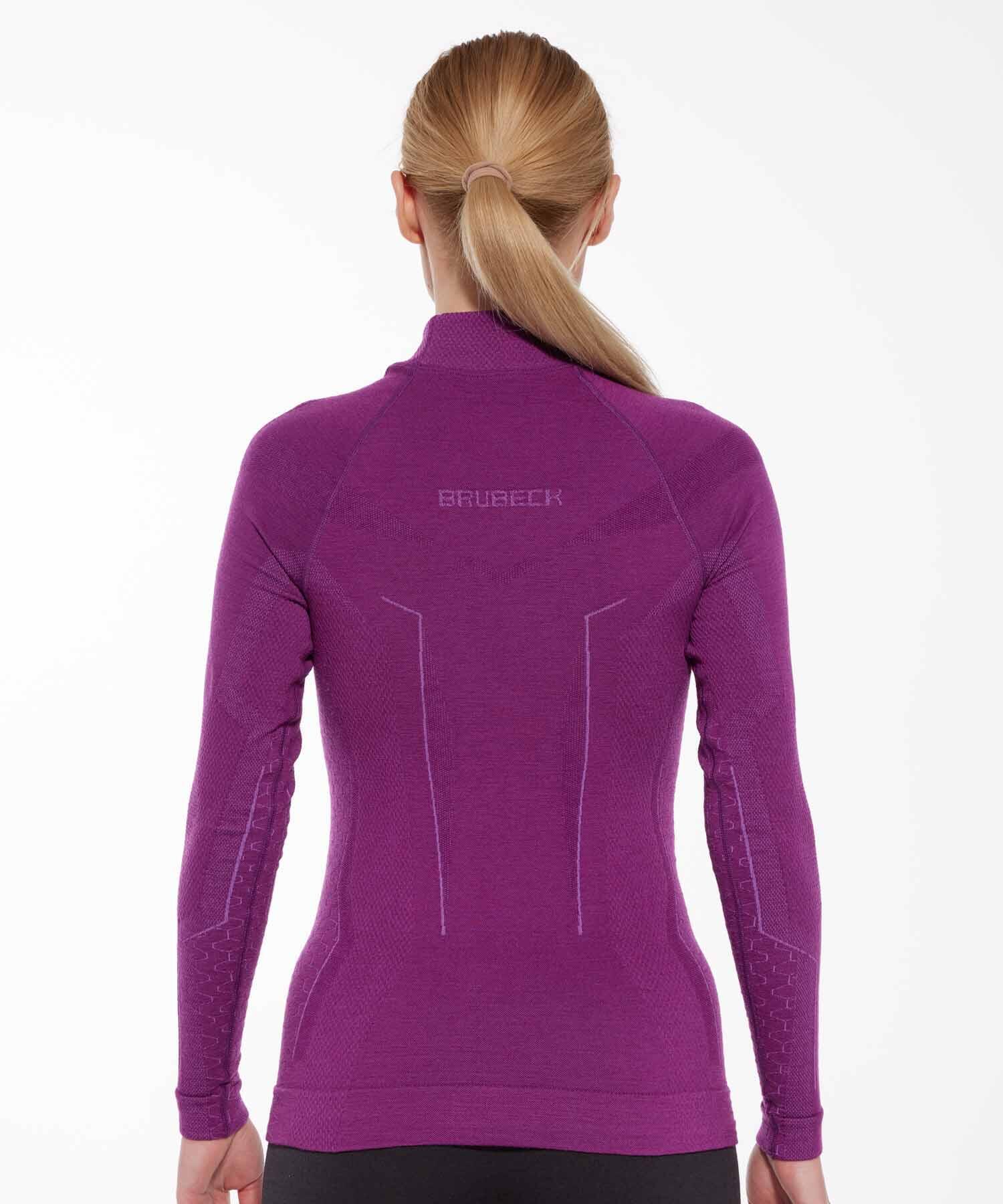 Bluza damska wełniana Brubeck EXTREME MERINO 2/5