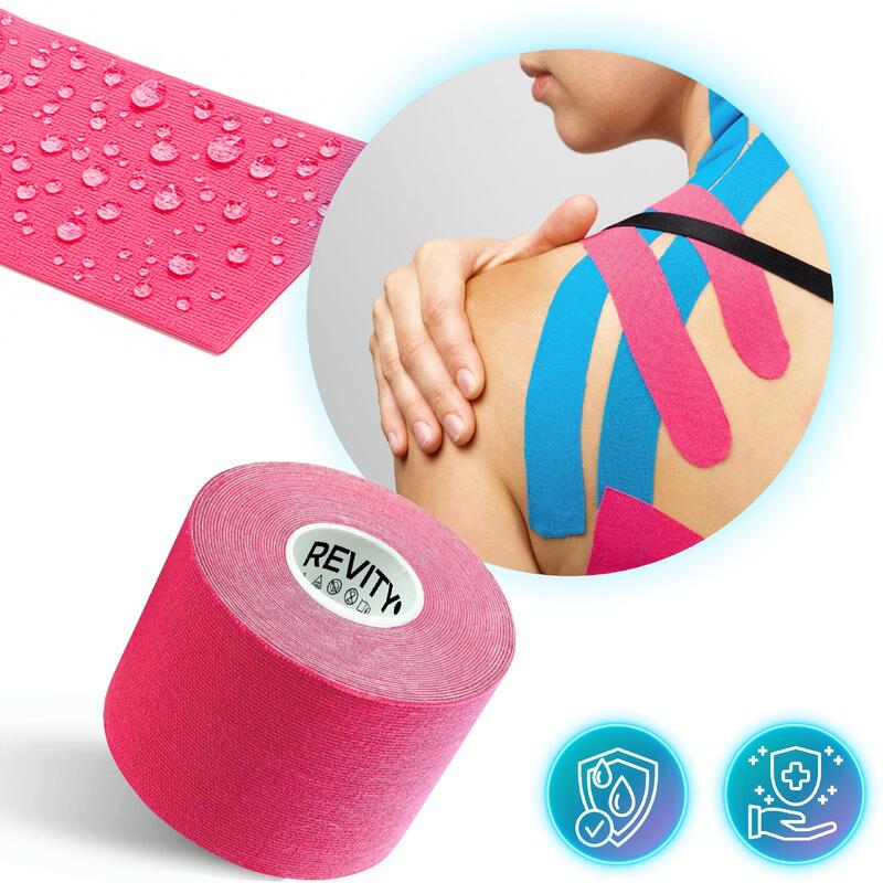 Bandă kinesiologică medicală pentru față și modelarea bustului 5 m kinesio tape