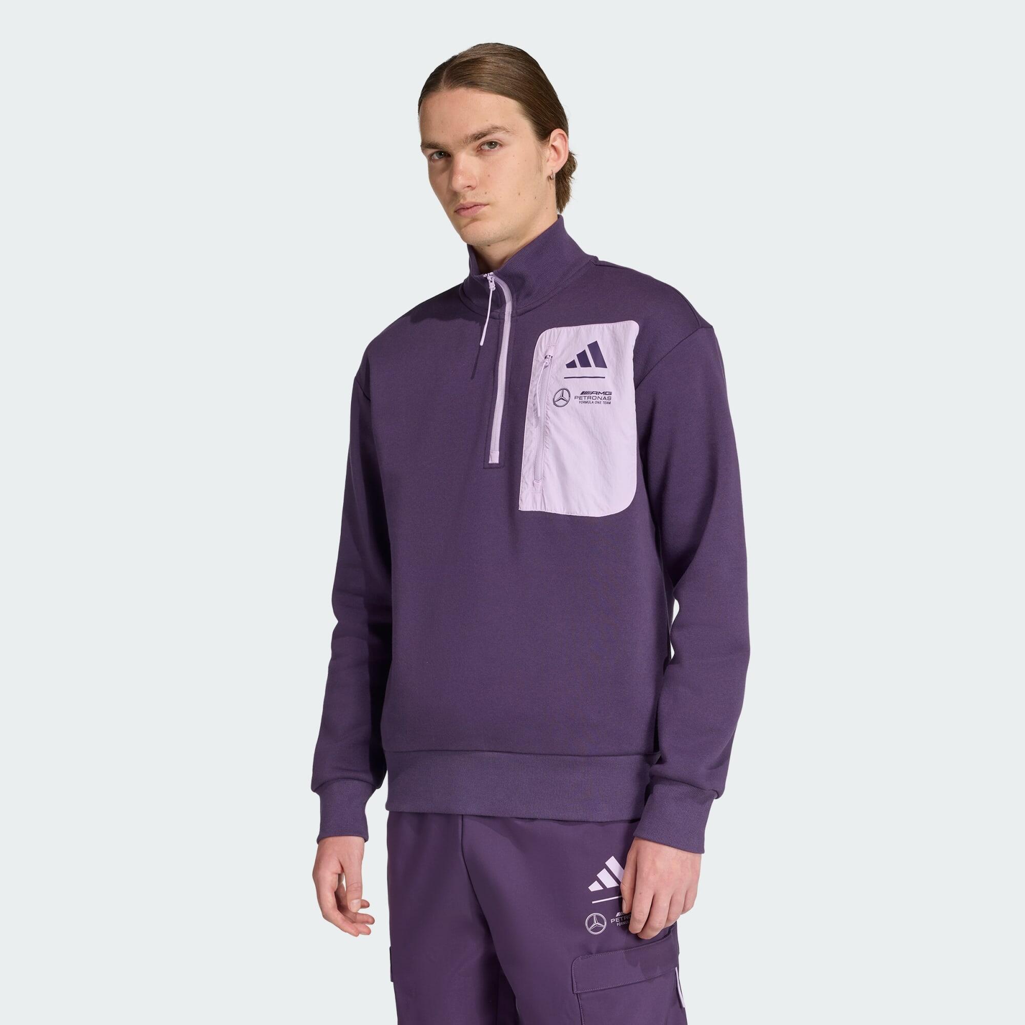 ADIDAS Camisola Premium em Fleece da Mercedes-AMG Petronas Formula One Team