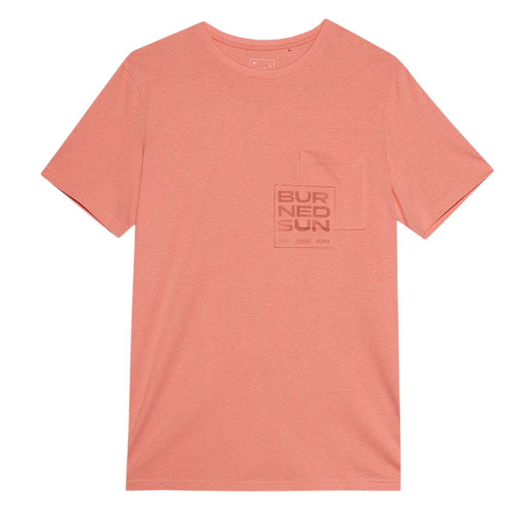 4F T-Shirt WSS24TTSHM1284 Homem Rosa