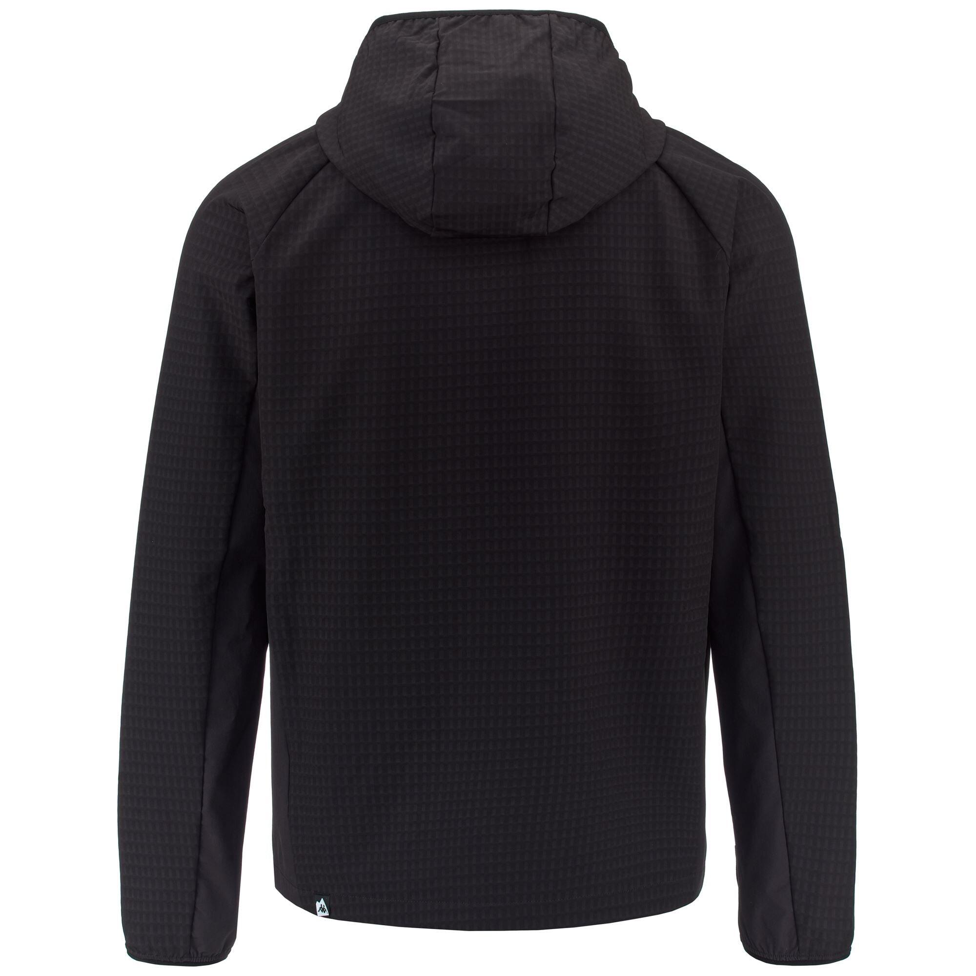 Felpa con zip da uomo in poliestere marrone da outdoor 4/7