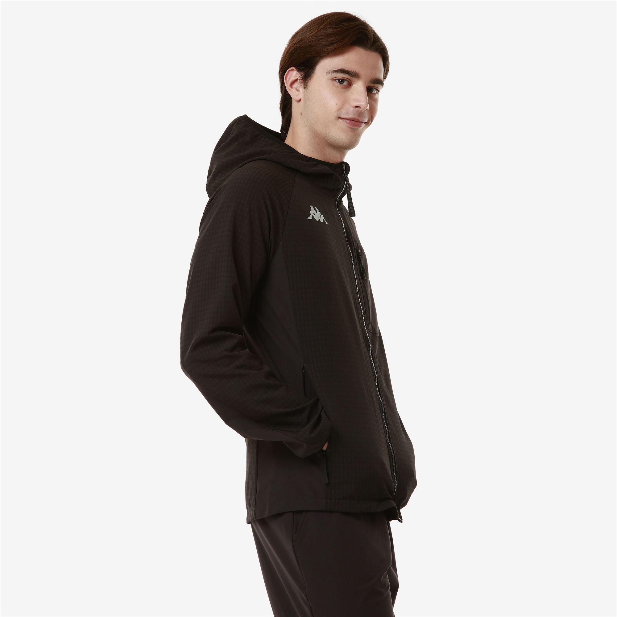 Felpa con zip da uomo in poliestere marrone da outdoor 6/7