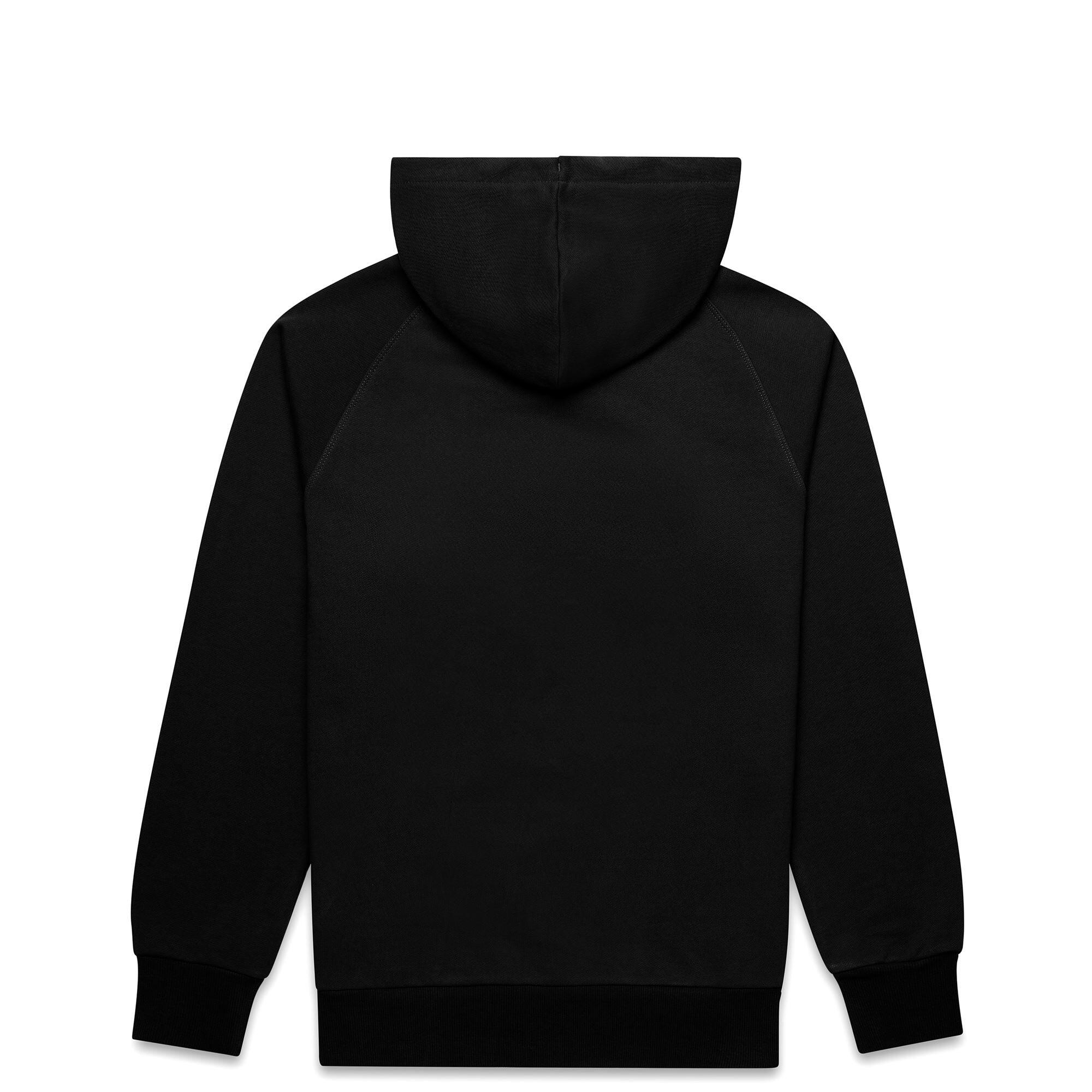 Felpa da uomo in cotone nero da streetwear sportivo 2/7