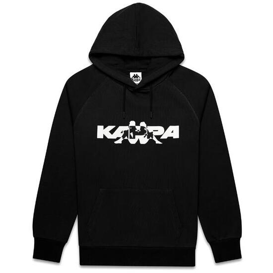 Sweat-shirt pour homme noir pour streetwear sportif