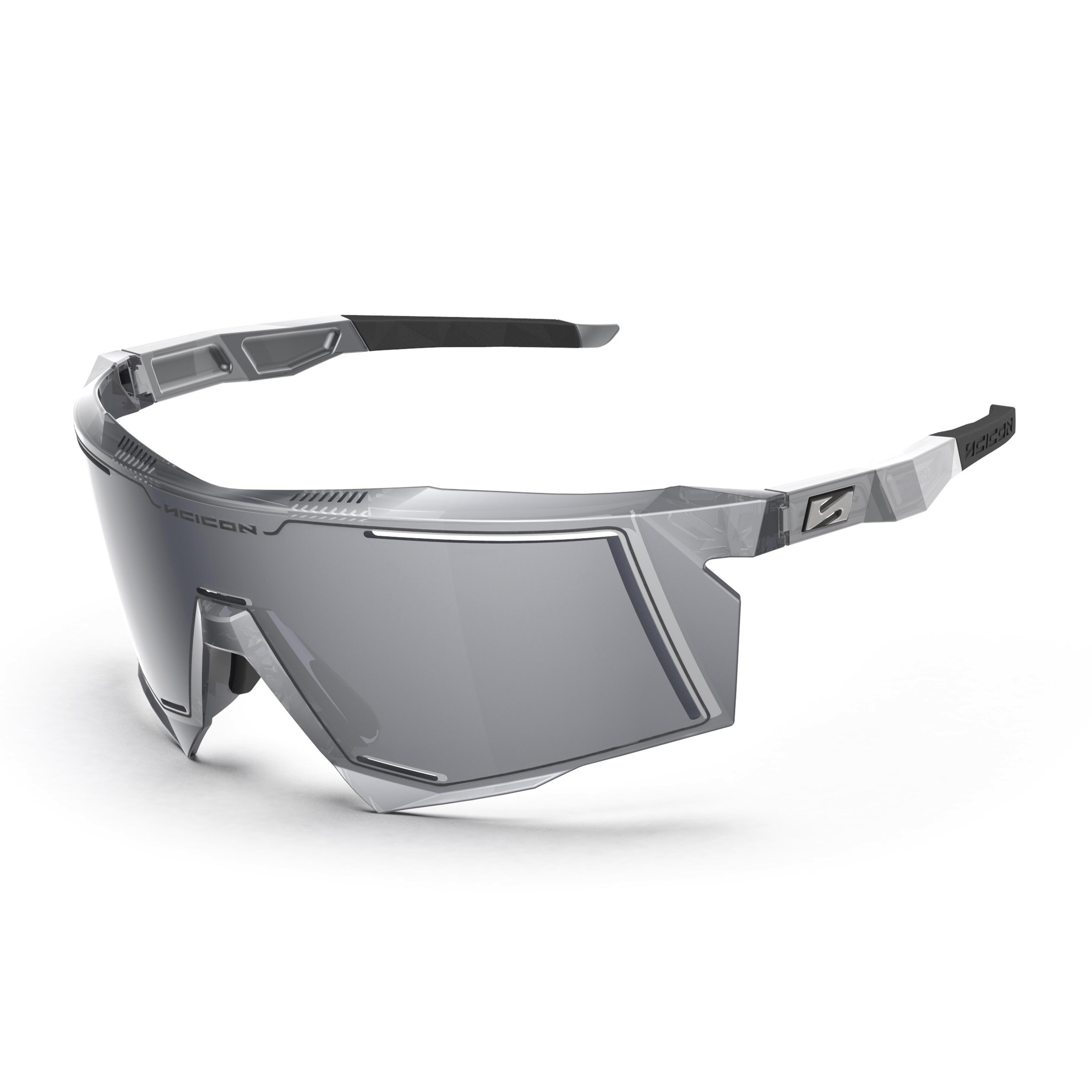 Scicon Sports - Lunettes De Sport Aerostorm Multimirror Argent - Lunettes De Soleil - Gris - Taille Unique - Decathlon