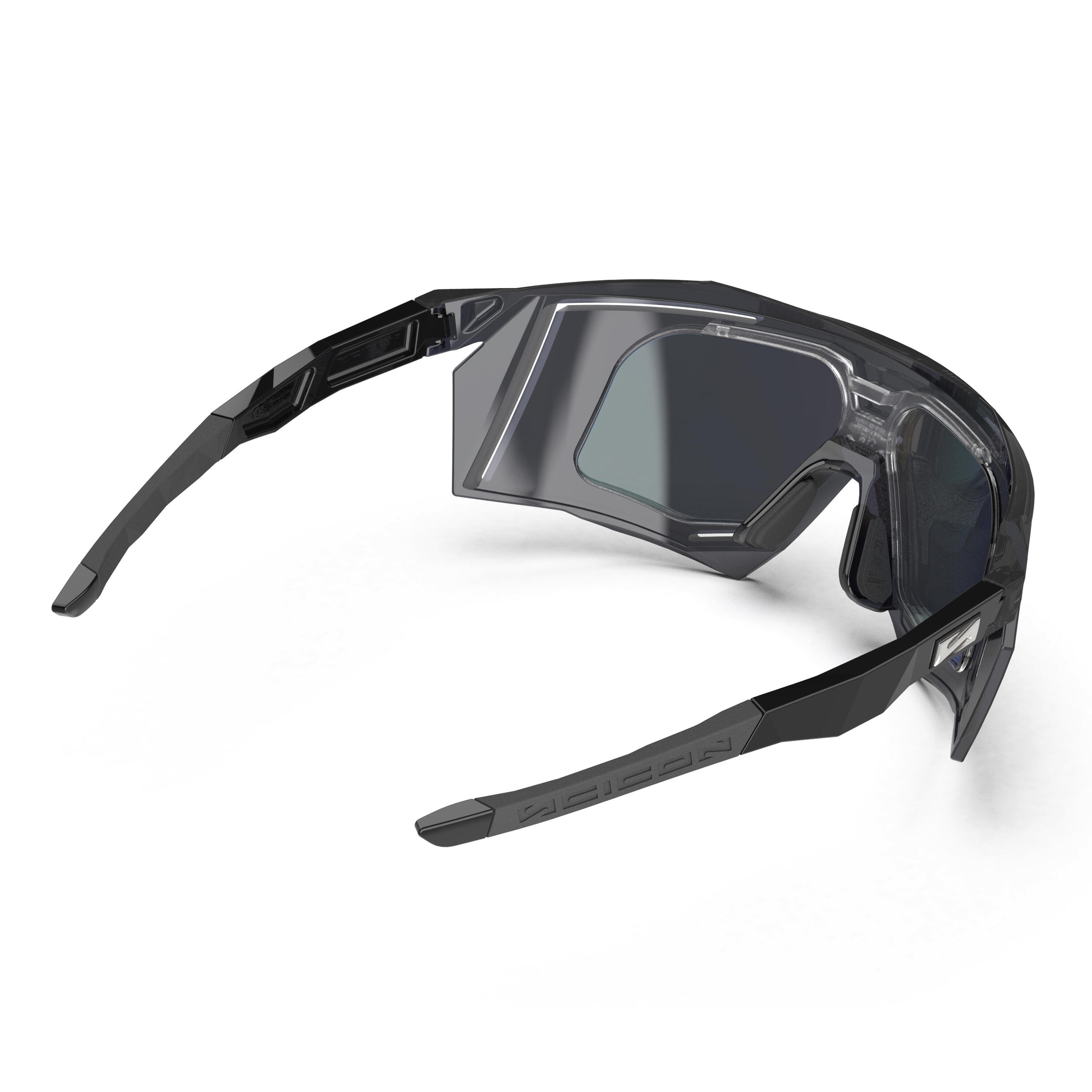 Lunettes de Sport Aerostorm Fumé Noir avec insert optique 4/6