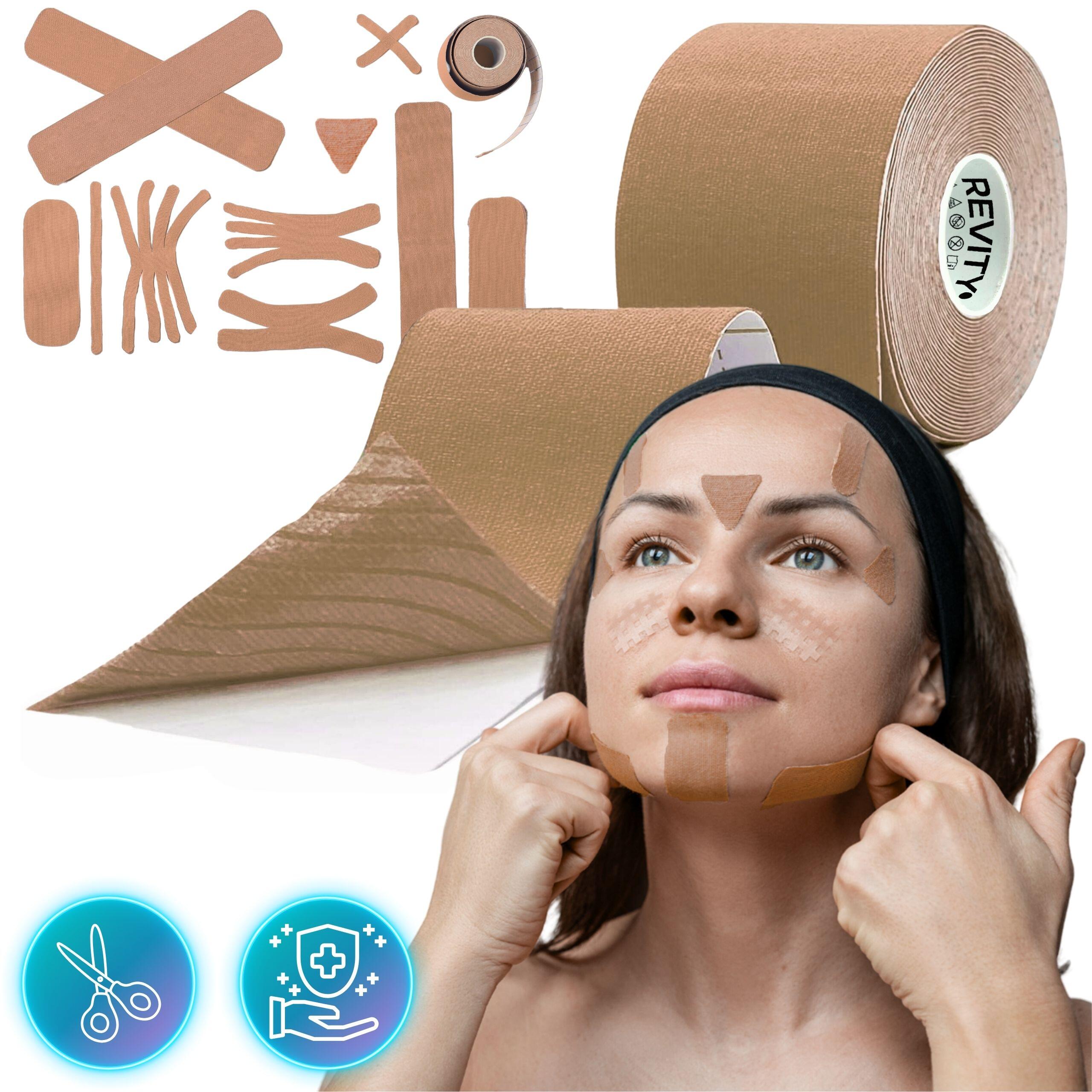Kinesiotape voor gezicht & buste Intense Tape 5 cm x 5 m medisch - 1 rol 4/7