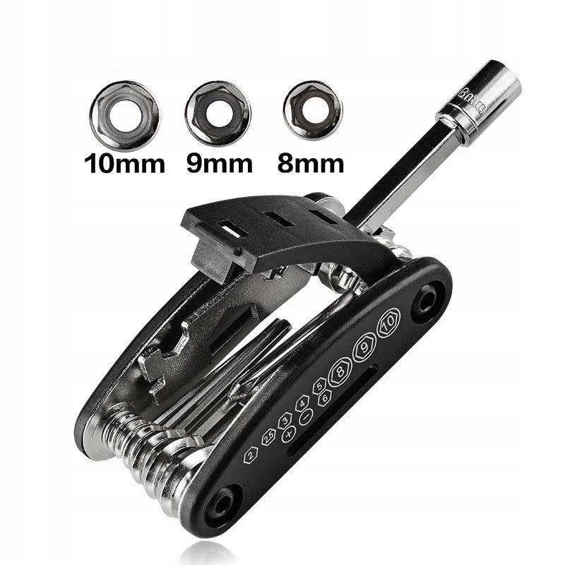 Multitool Rockbros 16in1 set di chiavi a brugola e cacciaviti 3/4