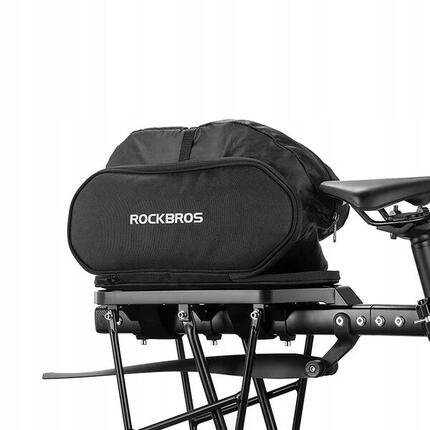 Rockbros 5 L wasserdichte universelle Fahrradtasche, schwarz mit Sitzfunktion