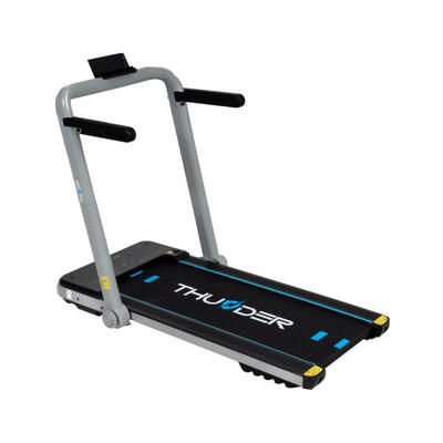 Loopband thunder impact silver 106.5x40cm 12km/h fitshow opklapbaar bluetooth