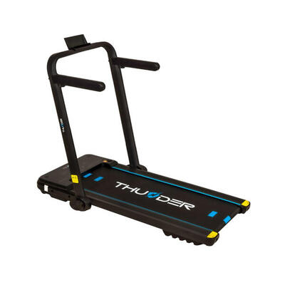 Loopband thunder impact black 106.5x40cm 12km/h fitshow opklapbaar bluetooth