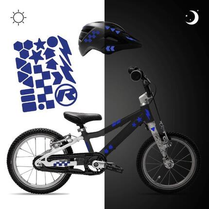 reflektierende Aufkleber Sticker Fahrrad Helm Reflektor Folie für Sicherheit