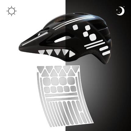 reflektierende Aufkleber Sticker Fahrrad Helm Reflektor Folie MTB für Sicherheit