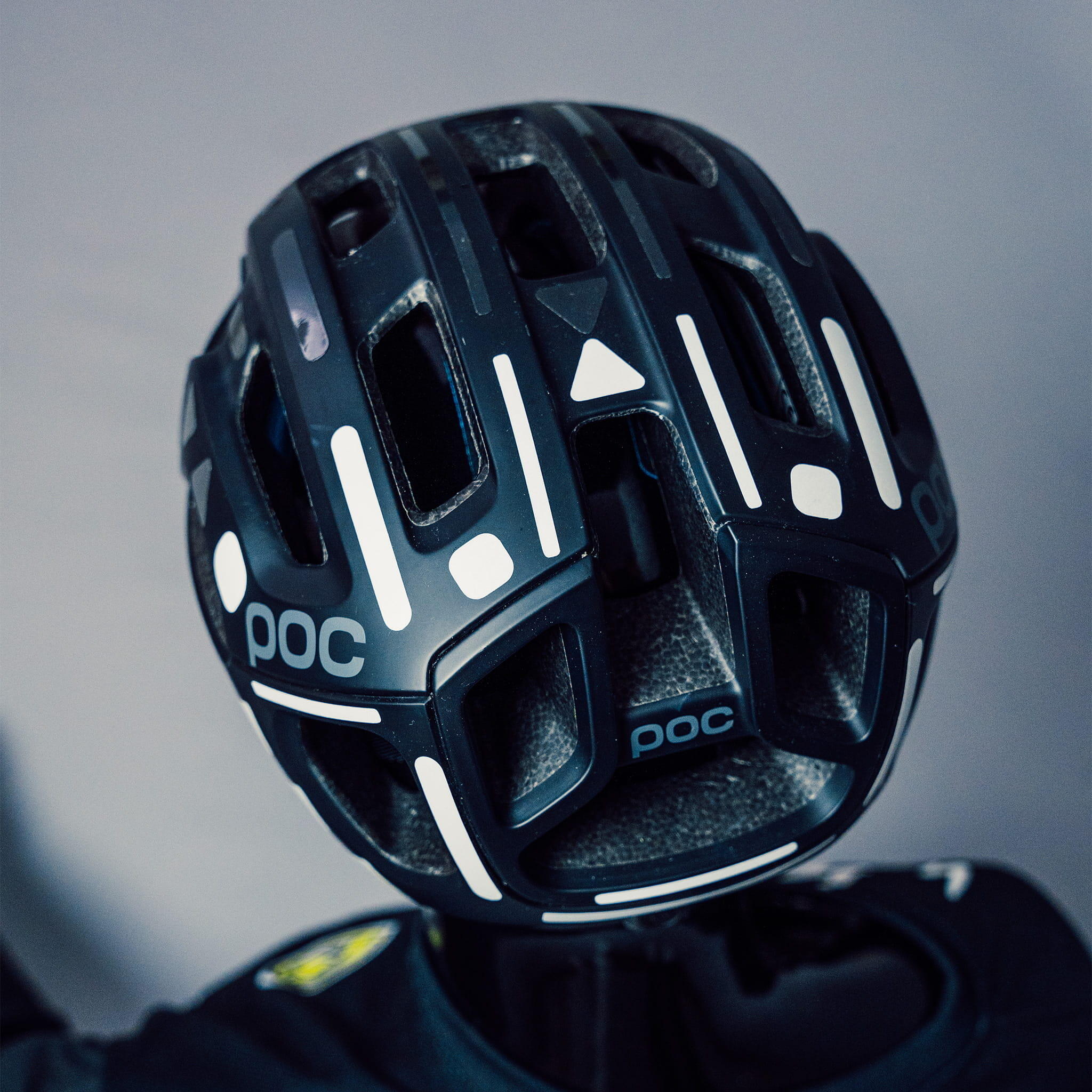 reflektierende Aufkleber Sticker Fahrrad Helm Reflektor Folie MTB für Sicherheit 3/4