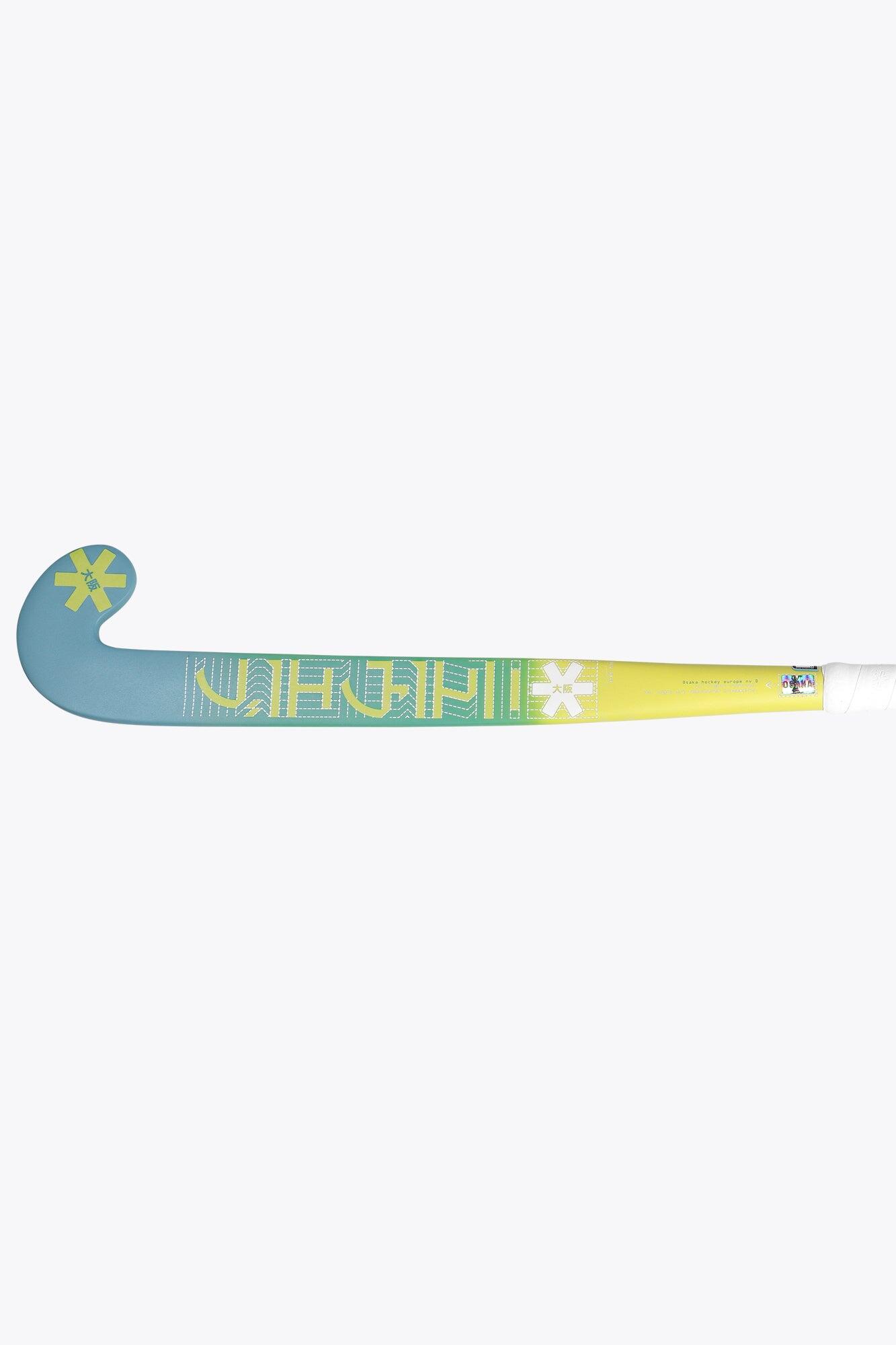 Osaka Hockeystick Mid Bow GF | Blauw-Lime Gradient 6/6
