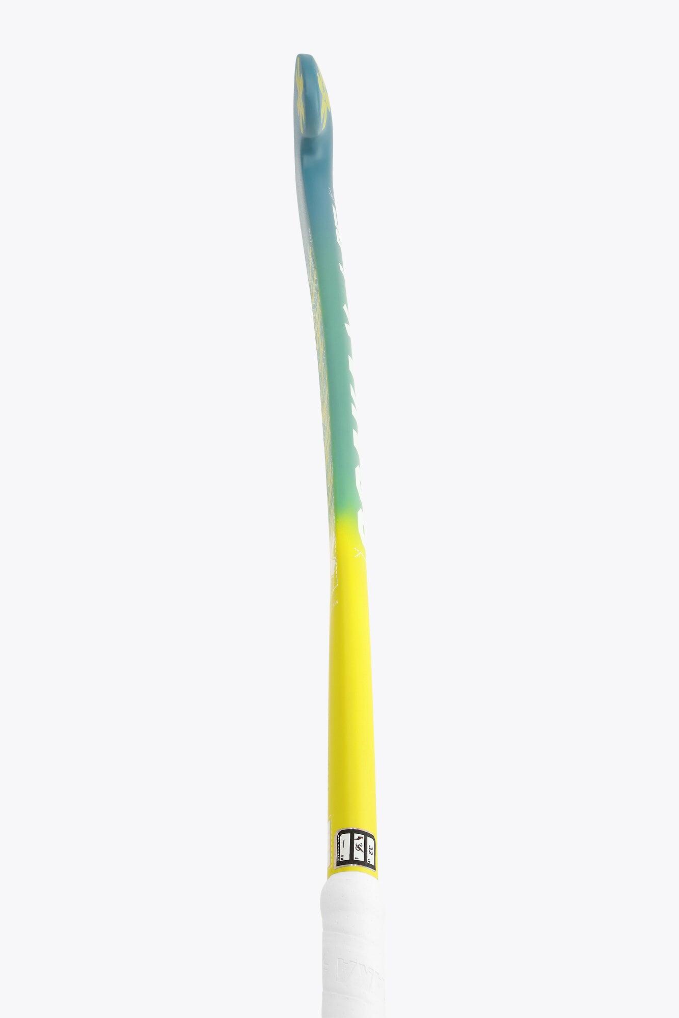Osaka Hockeystick Mid Bow GF | Blauw-Lime Gradient 4/6