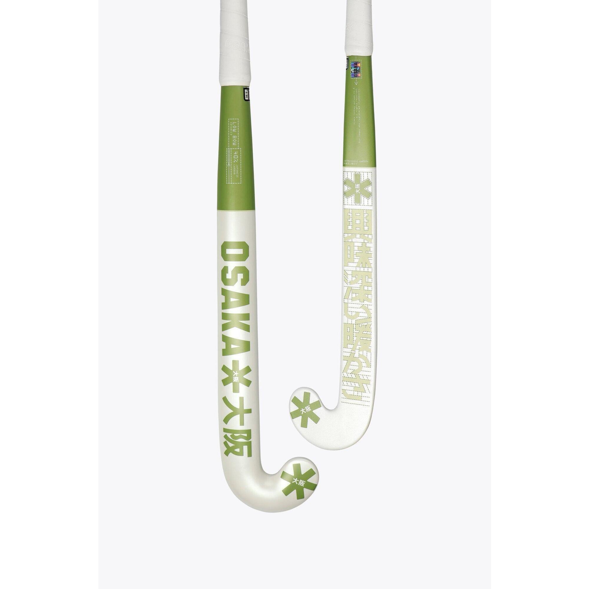 Osaka - Crosse De Hockey Sur Gazon Osaka Low Bow Advanced 40 | Vert Kaki - Stick De Hockey - Vert - 36,5" - Decathlon