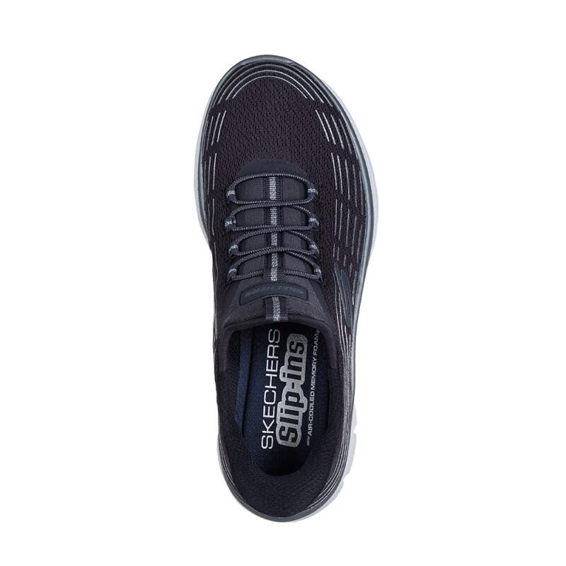 Zapatillas Mujer Skechers Summits Plus - Soft Luster Gris 4/4