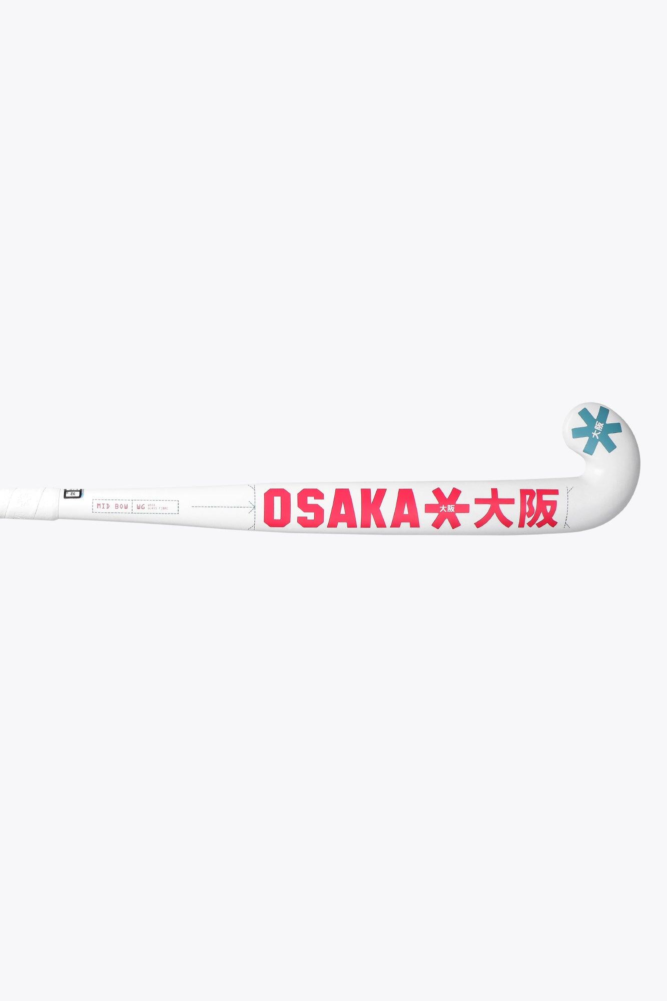 Crosse de hockey sur gazon Osaka Mid Bow WG | Framboise 5/6