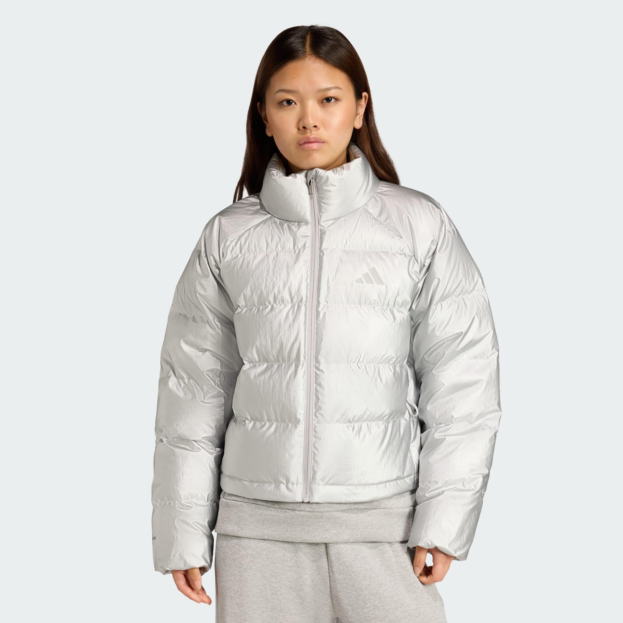 ADIDAS Péřová bunda CLIMAWARM Helionic Holiday