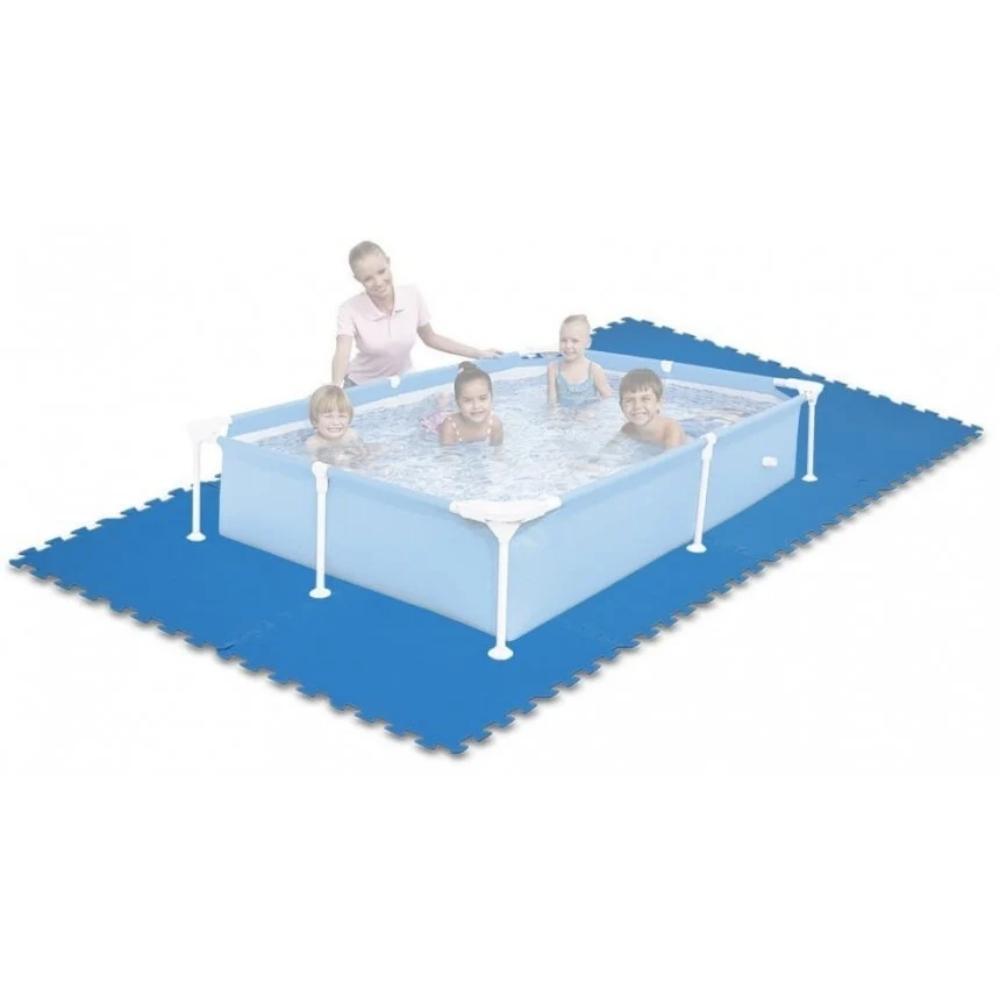 Comfortpool Isoliermatten - 5 Stück - 60x60 cm - Blau 4/4