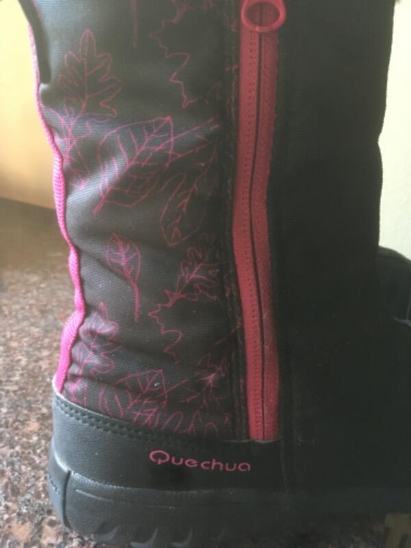 Tussen Particulieren - Zwarte Quechua 34 sneeuwlaarzen 6/7