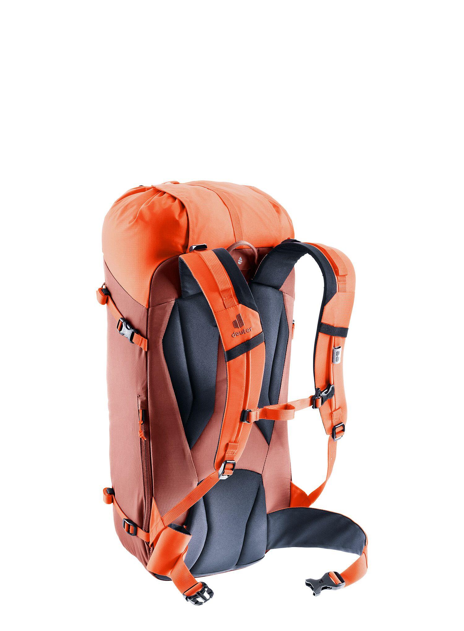 Deuter Guide 30 Alpin-Rucksack 30L rotes/ oranges 420D Polyamid Rahmen Delrin 3/7
