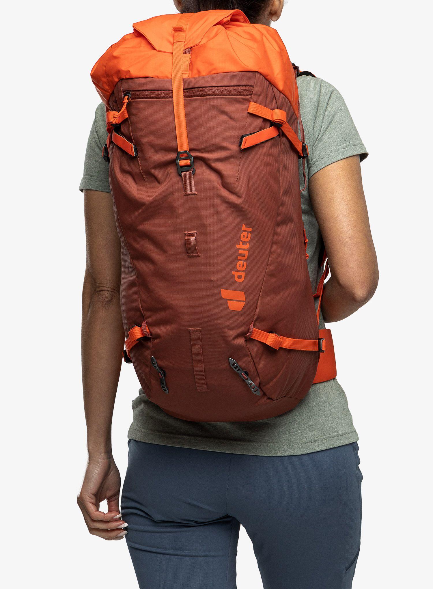 Deuter Guide 30 Alpin-Rucksack 30L rotes/ oranges 420D Polyamid Rahmen Delrin 2/7