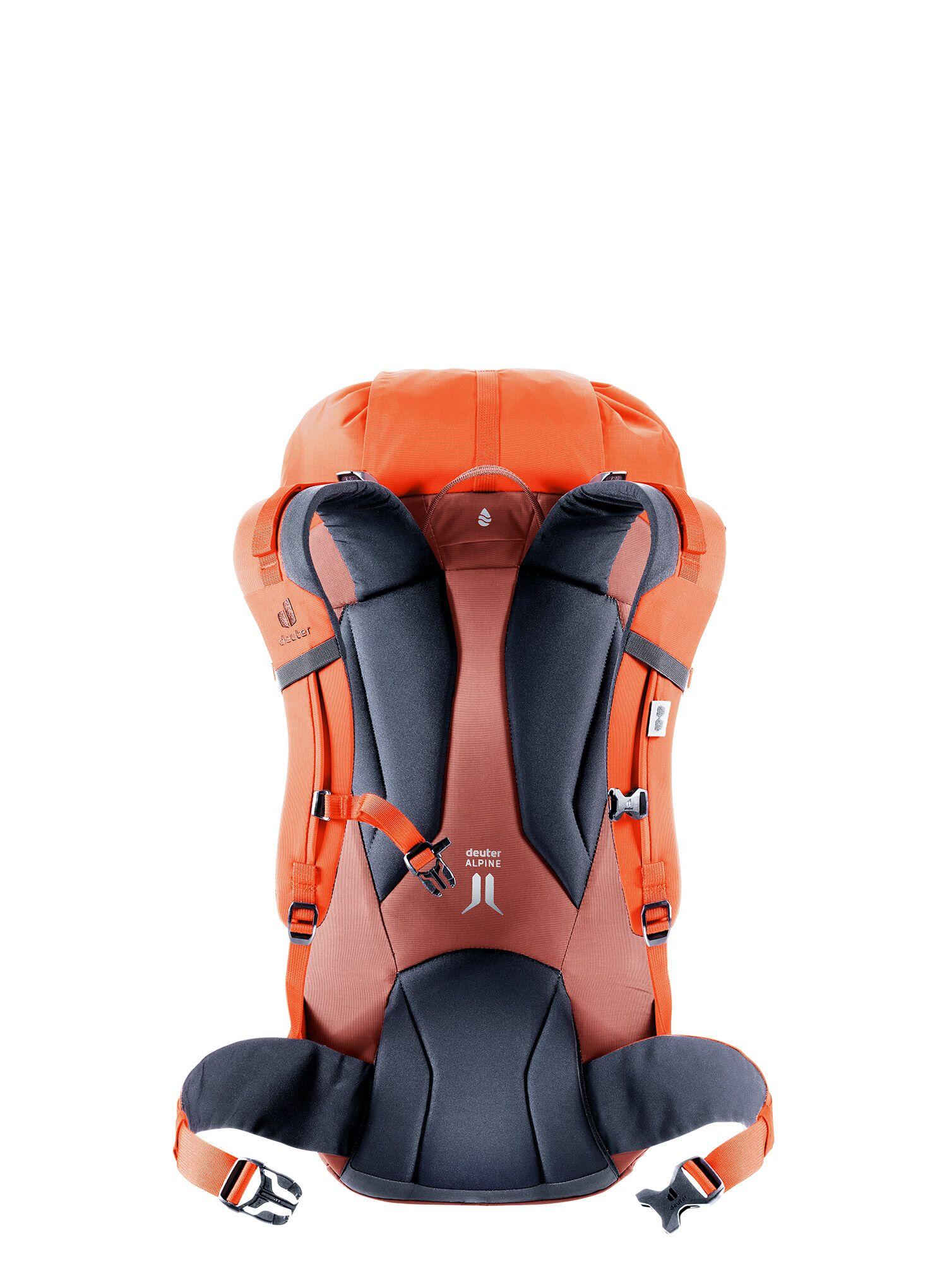 Deuter Guide 30 Alpin-Rucksack 30L rotes/ oranges 420D Polyamid Rahmen Delrin 7/7
