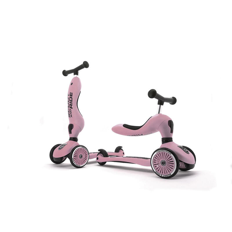 Jeździk i Hulajnoga Scootandride 2W1 Rose Highwaykick 1