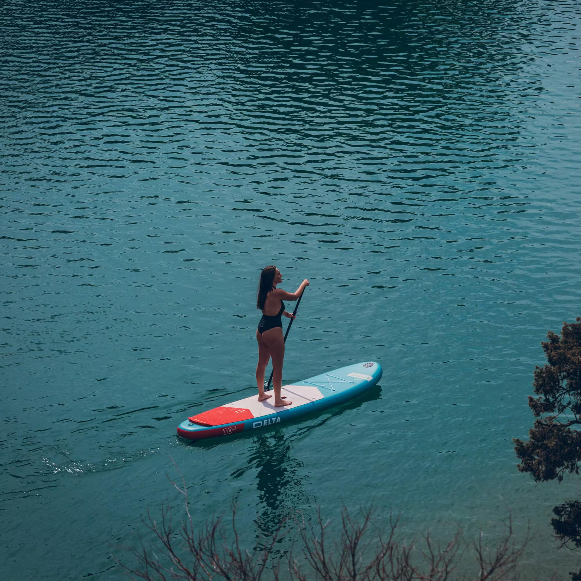 Stand Up Paddle aufblasbar Delta Summer (10'x32"x6") 5/8