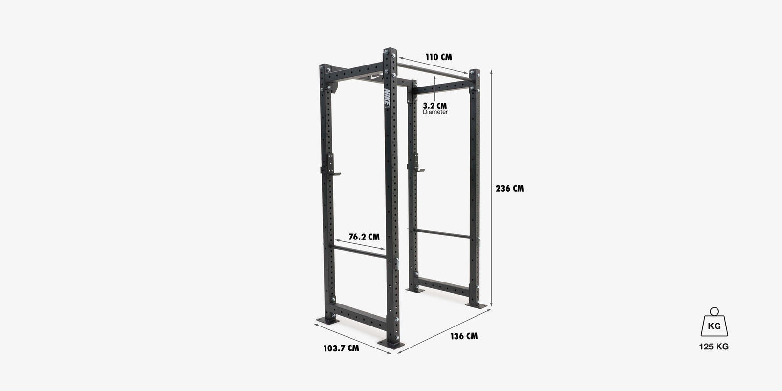 Klatka Treningowa Nike Squat Cage 2/6