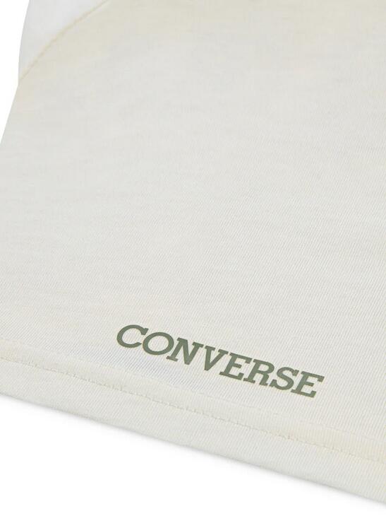 T-shirt ragazzo converse static background - beige 4/4