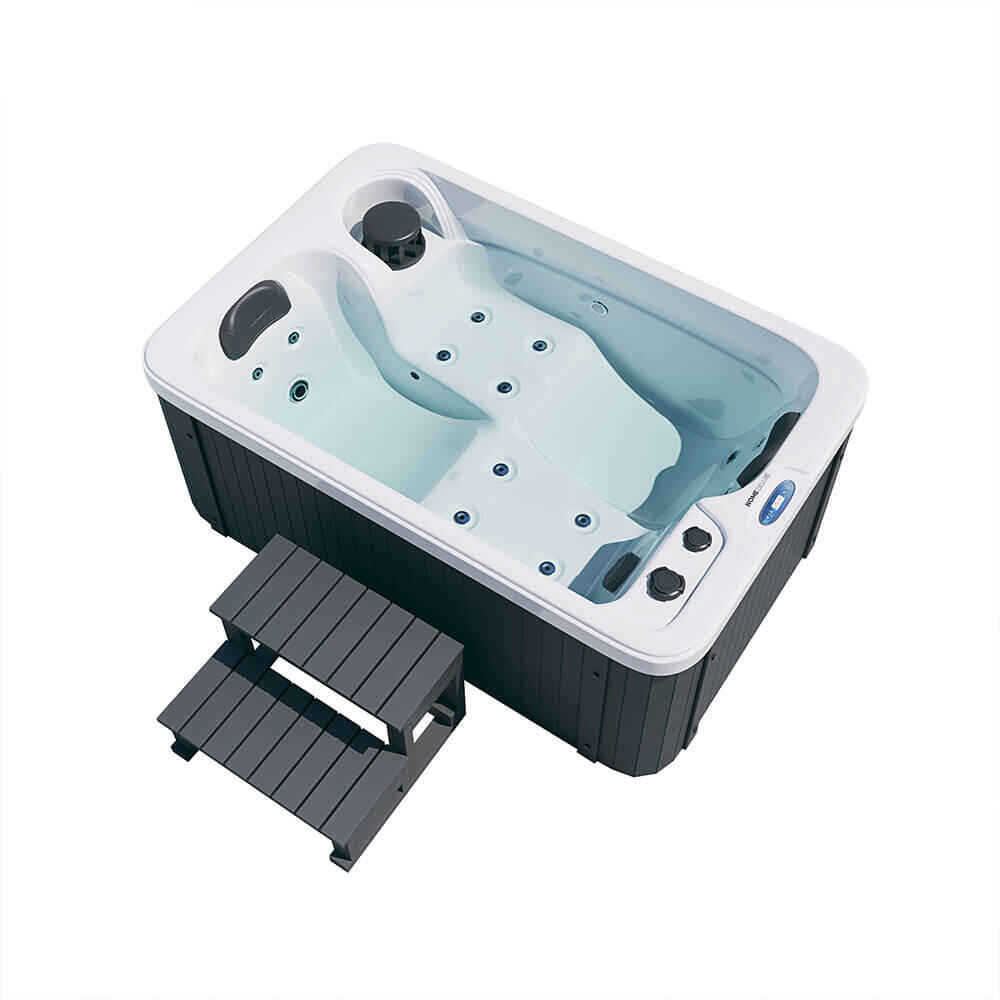 Home Deluxe - Spa D’extérieur – Modèle Horizon - Piscine - Blanc - Taille Unique - Decathlon