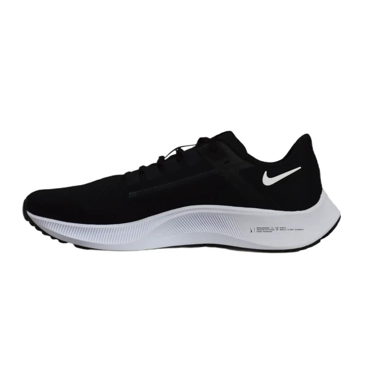 Herren - Laufschuhe - gedämpft, reaktiv - Pegasus 38 - schwarz/weiß 2/7