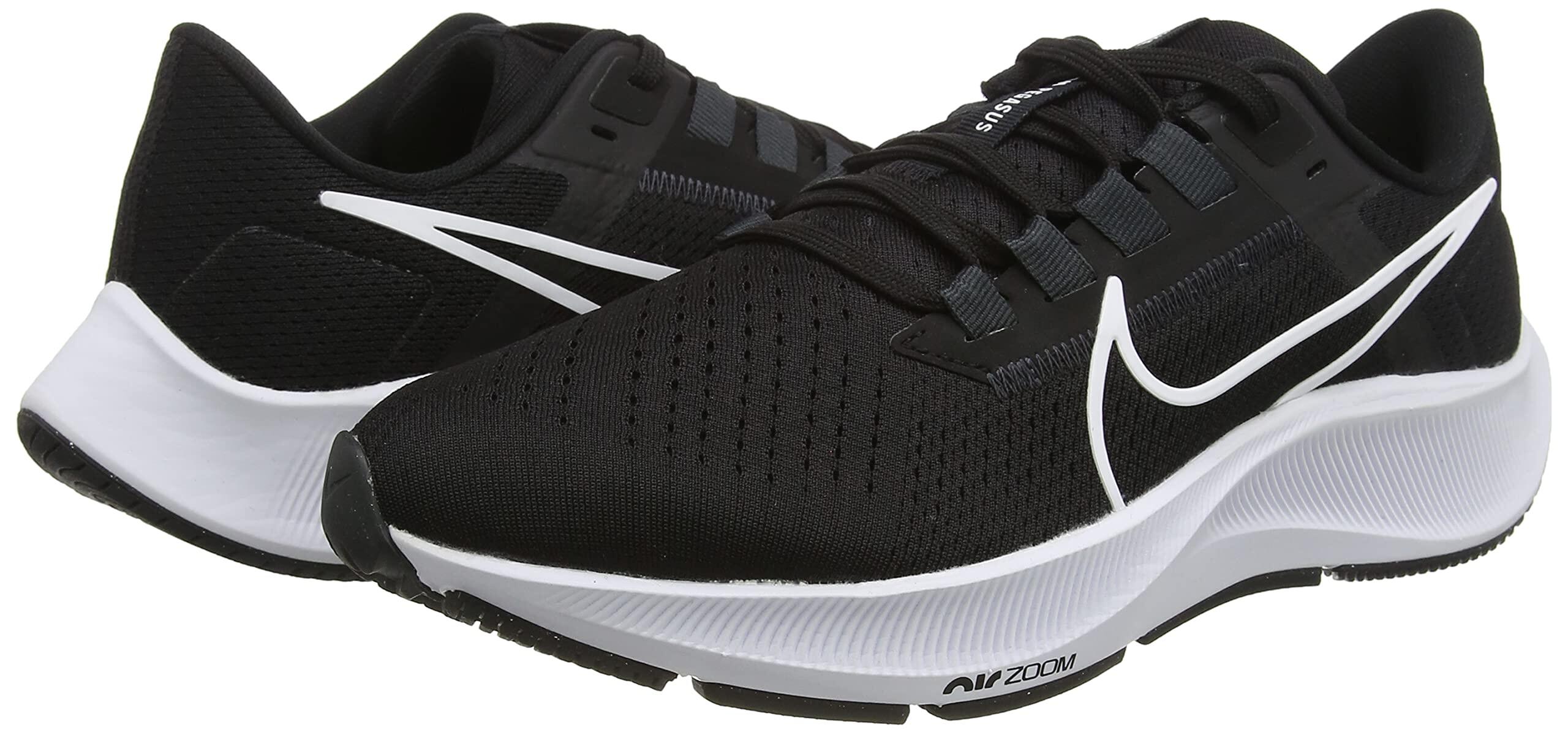 nike pegasus 38 black and white