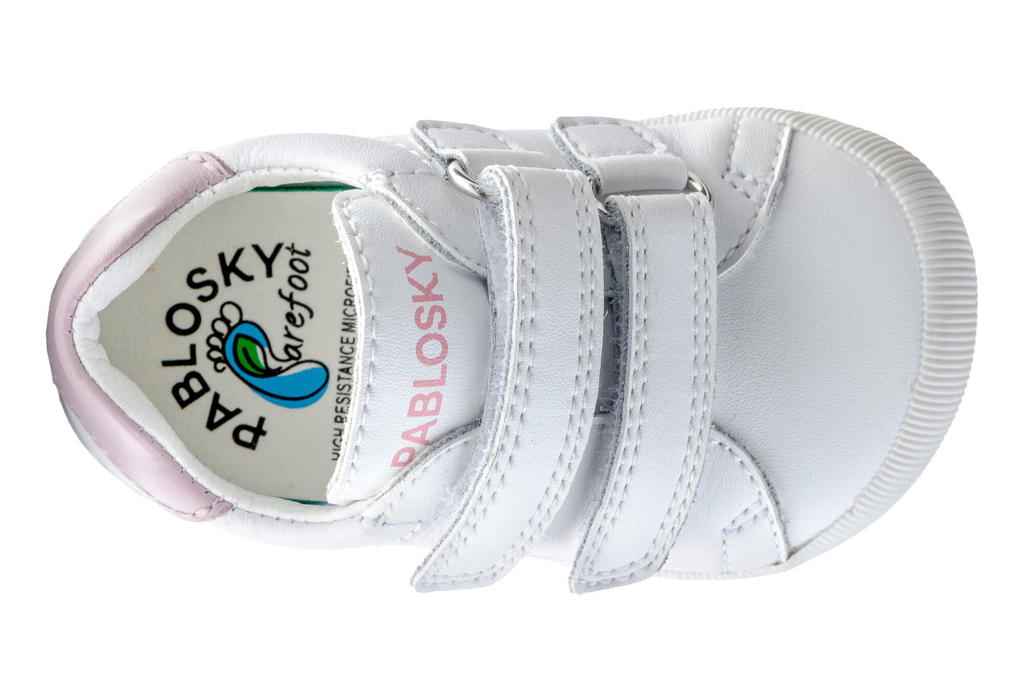 Zapatillas de Bebé Niña Pablosky de Piel con Cierre adherente 5/7