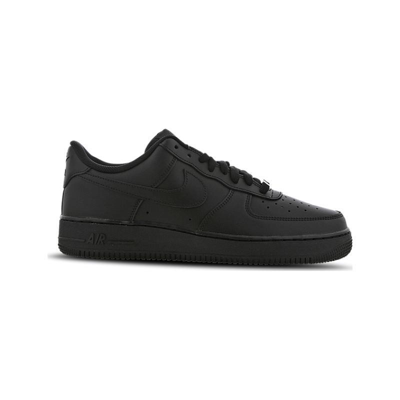 Nike - Chaussures De Sport Homme Nike Air Force 1 Low 07 - Baskets - Noir - Decathlon