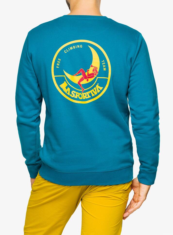 Bluza wspinaczkowa męska La Sportiva Climbing on the Moon Sweatshirt