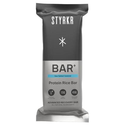 Styrkr BAR+ Framboise & Chocolat Blanc – Boîte de 12 barres – 45g/15g
